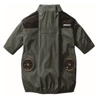 バートル 半袖ブルゾン ミルスグリーン XXL AC2016-14-XXL 1枚（直送品）