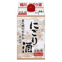 桃川 にごり酒 パック 900ml 1セット（1本×6） 青森県 日本酒 甘口 濃醇