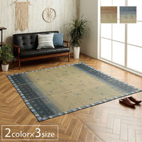 イケヒコ・コーポレーション リンク い草ラグ 1800×1800mm ブラウン 1061930063404 1枚（直送品）