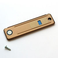 ノムラテック 快適防犯 ワンタッチロック大 お知らせ窓付き ブロンズ N-1187　1個（直送品）