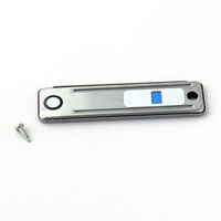 ノムラテック ワンタッチロック大 お知らせ窓付き シルバー N-1186 1個