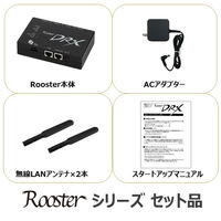 サン電子 DRX5010-SET デュアルSIM対応ルータ+ACアダプタ・アンテナ×2 11SDRX51ST1 1セット