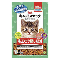 キャットスマック 毛玉吐き戻し軽減 国産 1.8kg 1セット（1袋×3）スマック 猫用 おやつ