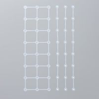 クロバー ニット用ソフトピン〈クリア〉 58-671 1セット(5個) 523-2736（直送品）