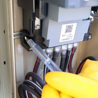 エスコ 130mm 電気メーター用絶縁ドライバー EA557BZ-1 1セット(2本)（直送品）