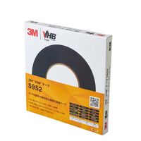 エスコ 12x1.14mm/10m 構造用接合両面テープ(粗面) EA943VA-40A 1セット(4巻)（直送品）