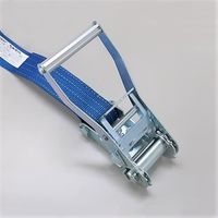 エスコ 50mmx10.0m/1010kg ベルト荷締機(両端アイ型) EA982SA-50A 1個（直送品）