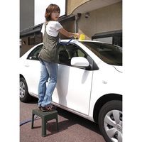 小原産業 プラステップ 一体型踏み台 29cm グレー ST-323 1セット(4個)（直送品）