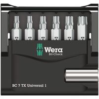 Wera Werk ヴェラ 7点組 ビットチェック ビットセット TX#1 056294 56294 1セット（直送品）