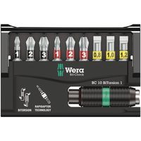 Wera Werk ヴェラ 10点組 ビットチェック バイトーション ビットセット 056374 56374 1セット（直送品）