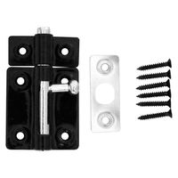 和気産業 塗ラッチ 大 黒 VC-079 1セット(10個)（直送品）