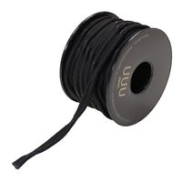 三友産業 ハンギングガイロープボビン巻 ブラック 15m UUU-0229 1個（直送品）