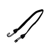 三友産業 フラットゴム ブラック 0.5m HR-3839 1セット(8個)（直送品）