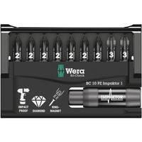 Wera Werk ヴェラ 10点組 インパクター ビットチェック ポジビットセット 057684 57684 1セット（直送品）