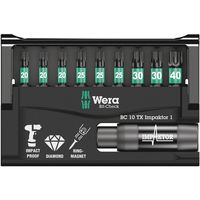 Wera Werk ヴェラ 10点組 インパクター ビットチェック トルクスビットセット 057688 57688 1セット（直送品）