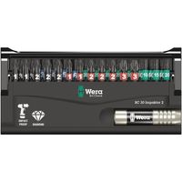 Wera Werk ヴェラ 30本組ドライバービット インパクト用 057697 57697 1個（直送品）