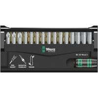 Wera Werk ヴェラ 30点組 ビットチェック ビットセット 木工用1 057433 57433 1セット（直送品）