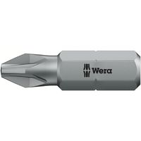 Wera Werk ヴェラ PZ2x25mm Pozidriv ドライバービット 072444 72444 1本（直送品）