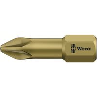 Wera Werk ヴェラ 2本入 PZ2x25mm Pozidriv ドライバービット 073371 73371 1個（直送品）