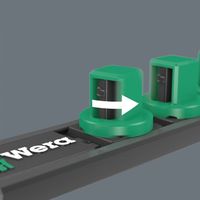 Wera Werk ヴェラ 1/2SQソケット用マグネットレール 10箇所 136422 1個（直送品）
