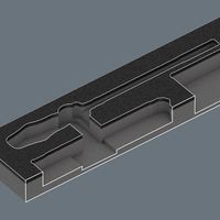 Wera Werk ヴェラ 57点組 ウレタン入りツールチェックビットセット 150150 1セット（直送品）