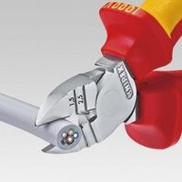 KNIPEX クニペックス 穴付絶縁ニッパー 1000V 1426ー160SB 1丁（直送品）