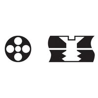 KNIPEX クニペックス ケーブルカッター 9512ー165SB 1丁（直送品）