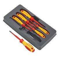 KNIPEX クニペックス 6点組 絶縁ドライバーセット 002012V05 1セット（直送品）