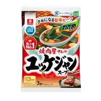 リケン　わかめスープ　焼肉屋さんのユッケジャンスープ　3袋入