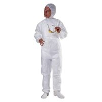 セーフラン安全用品 PO106 オーバーオール 不織布ツナギ 個包装 XXLサイズ D0069-XXL 1着（直送品）