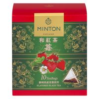 MINTON（ミントン）和紅茶ティーバッグ 苺 1セット （1箱（10バッグ入）×3）