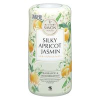 消臭元 SAVON お部屋 キッチン トイレ 玄関用 シルキーアプリコットジャスミン 本体 400mL 1セット（1個×3） 小林製薬