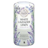 消臭元 SAVON お部屋 キッチン トイレ 玄関用 ホワイトラベンダーリネン 本体 400mL 1セット（1個×3） 小林製薬