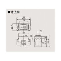 東芝ライテック E'S 2線式3路オンピカスイッチC 4A NDG1413(WW) 1個（直送品）