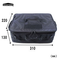 WHATNOT(ワットノット) ソフトコンテナ|SOFT CONTAINER ブラック SC-01-BK 1個（直送品）