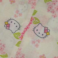 アンドウ HELLO KITTY子供甚平 あじさいクリーム 120cm 1713199-0003 1着（直送品）