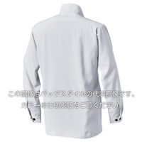村上被服 立衿シャツ 4L シルバーグレー 3501 1セット(2着入)（直送品）