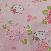 アンドウ HELLO KITTY子供甚平 あじさいライトピンク 120cm 1713199-0003 1着（直送品）