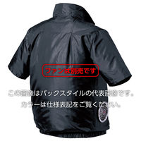 村上被服 サイドファン半袖ジャケット 8L ネイビー V7717 1着（直送品）