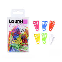 Laurel クリスタルプラスチッククリップ アソート 0116-96 1ケース（100個入）