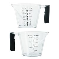 エヌ・エレファント ＆NE nikii 計量カップ 500ml 1個