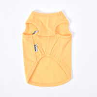 【アウトレット】Solgra（ソルグラ）ポイント刺繍タンク S イエロー 1個 犬用 アルクロース