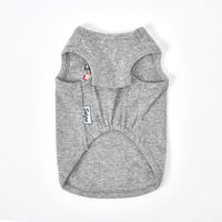 【アウトレット】Solgra（ソルグラ）ポイント刺繍タンク M グレー 1個 犬用 アルクロース