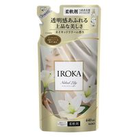 IROKA （イロカ） ネイキッドリリーの香り 詰め替え 440mL 1セット（1個×3） 柔軟剤 花王