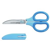 ナカバヤシ はさみ サクットカット ヒキギリ ブルー NH-HS175B 1セット（1本×5）