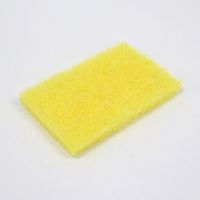 キッチンスポンジ 毎日とりかえクリーナー クエン酸+泡タイプ 水アカに 使い捨て イエロー 1パック（30個入）東和産業