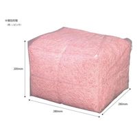 ベルベ 緩衝材 5404 紙1kg詰パッキン 浅黄 00769523 1ケース(1点×3))（直送品）