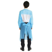 アーテック 使い捨てエプロン 袖付ビニールエプロン(10枚組) 51409 1ケース(1点×20))（直送品）