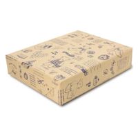 ベルベ 857 包装紙 ベアコレクション(ブルー) 00769516 1ケース(100点×5))（直送品）