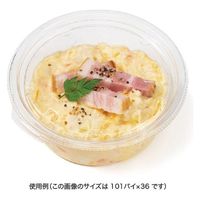 リスパック 惣菜容器 バイオ デリカップ M101-225B PBDM106 1ケース(50点×40))（直送品）